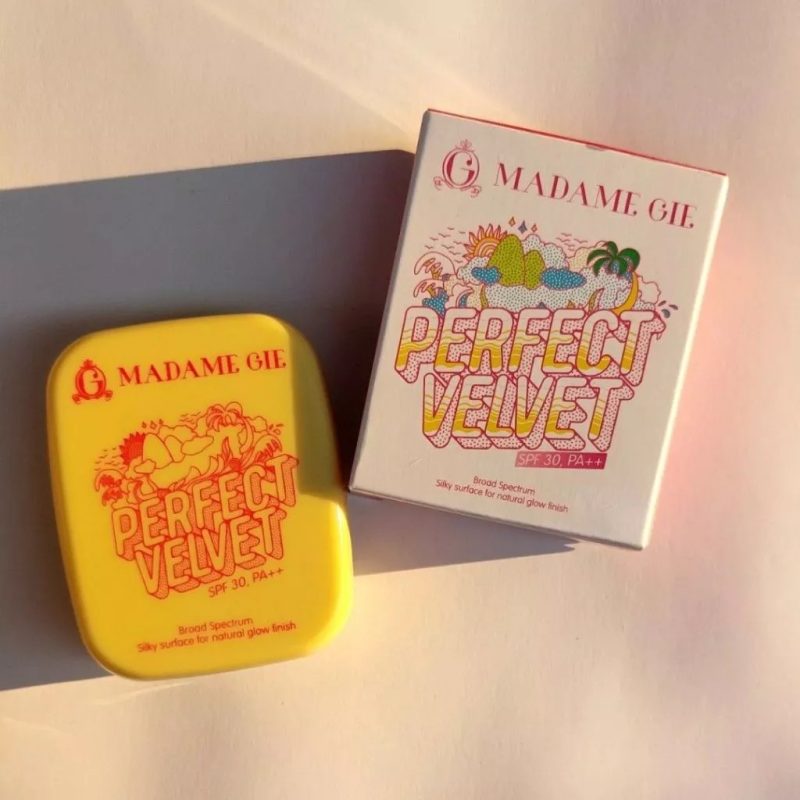 Madame Gie Perfect Velvet SPF 30 PA++ / Two way Cake / Bedak Padat 6,5gr - Image 2