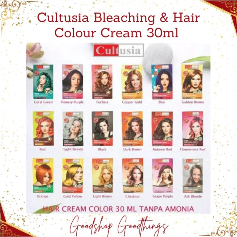 Cultusia Bleaching & Hair Colour Cream 30ml