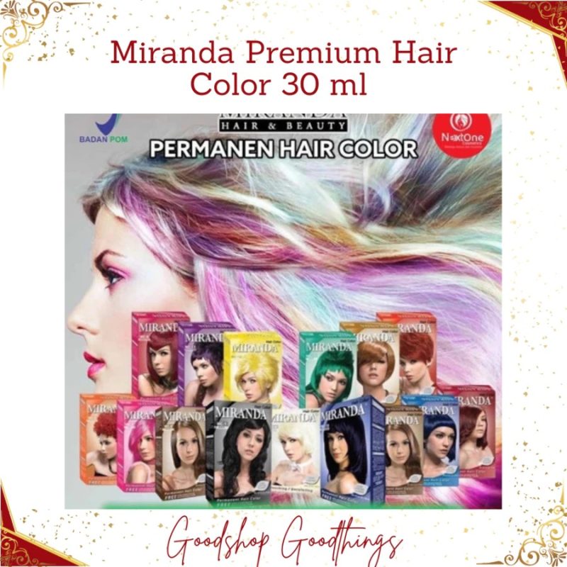 Miranda Premium Hair Color 30 ml