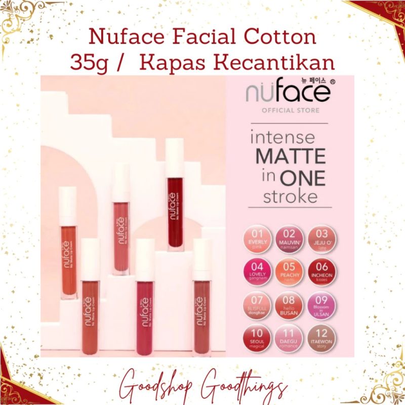 Nuface Nu Matte Lip Cream 4 gr