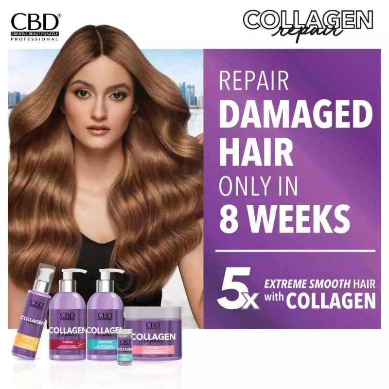 CBD Collagen Repair Hair Mask 250gr / Masker Rambut - Image 3